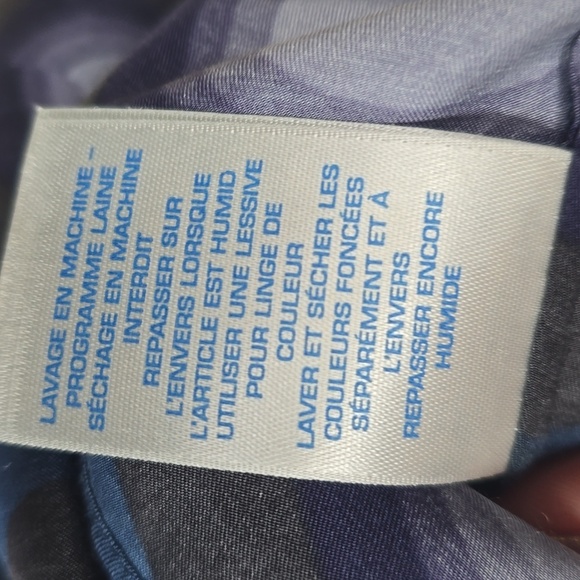 Boden Ravello Silk Blend Short Sleeve Circle Print Blouse 6 - Picture 6 of 8